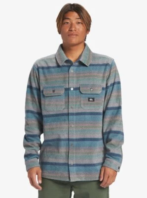 Quicksilver серфинга дней длинным рукавом флисовая рубашка мужчин M риф воды EQYFT04740 BJG9 - Изображение 1 из 4