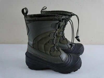 THE NORTH FACE Juvenil Unisex 3M Verde Oliva Invierno Botas de Nieve, Forro de Fieltro Usadas en Excelente Condición Foto 1 de 4