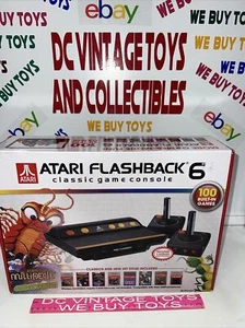 Atari Flashback 6 Classic Game System with 100 Games - Picture 1 of 12