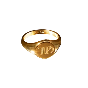 Anello IN MANO Taylor Swift poeti torturati dipartimento TTPD oro 18K taglia 7 8 - Foto 1 di 6