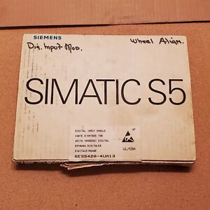 SIEMENS Simatic S5 Digital Input Module 6ES5420-4UA13 - NEW in Box & Ships FREE 
