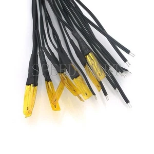 10 x 100K 1% 3950 tipo película sensor de temperatura termistor NTC y cable de 0,5 m - Imagen 1 de 4