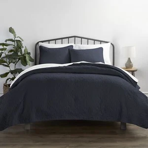Linen Market Quilt Coverlet Set All Season Microfiber Contemporary Ultra Soft... - Picture 1 of 6