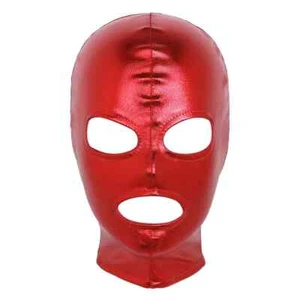 Unisex Latex Mask Men Women Cosplay Face Mask Open Eyes And Mouth Headgear Mask - Picture 1 of 18