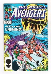 THE AVENGERS 247 VF/NM (9.0) ETERNALS COVER, CAPTAIN MARVEL (SPEDIZIONE GRATUITA)* - Foto 1 di 1