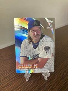 RANDY JOHNSON 1999 Topps ALL MATRIX CLUB K #AM28 HOF EX-foil Peel Insert - Picture 1 of 2