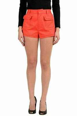 Pantalones Cortos Informales Para Mujer Dsquared2 Naranja US 4 IT 40 Foto 1 de 4