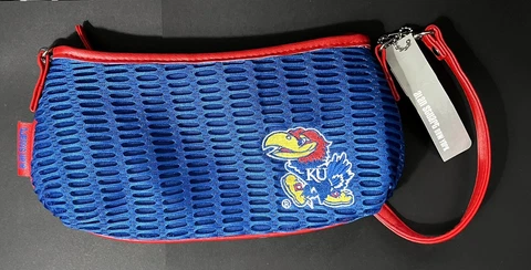 Kansas Jayhawks New With Tag Purse Handbag By Alan Stuart New York Cover