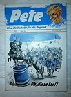 Pete, Eine  Zeitschrift für die Jugend , Nr. 68 aus 1954,Oh,diese Esel, guter Z.