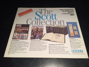  Páginas del Suplemento Nacional de Estados Unidos Scott #59-1991 Parte 2- Taladro cuádruple - Imagen 1 de 1