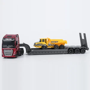 Volvo FH16 6x4 Tow Truck with Volvo A25G Articulated Dump Truck Trailer Model - Picture 1 of 8