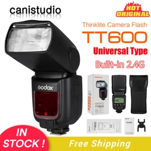 US Godox TT600 2.4G HSS Flash Speedlite for Canon Nikon Pentax Fujifilm camera - Picture 1 of 22