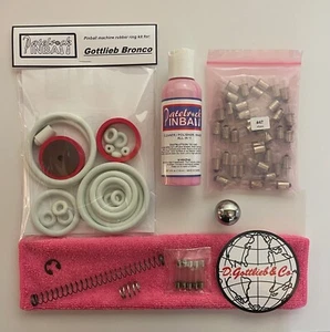 1977 Gottlieb Bronco kit di manutenzione flipper - Foto 1 di 3