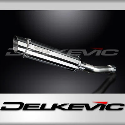 雅马哈 FZ-1 Fazer FZS1000 06-14 一脚蹬 14 英寸圆形不锈钢排气消声器套件 — 第 1/4 张图片