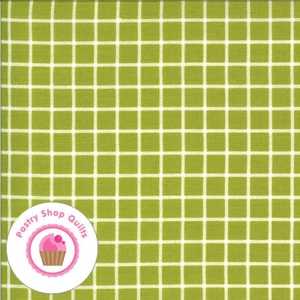 Moda ON THE FARM 20707 17 Green Striped STACY HSU Quilt Fabric Children's - Picture 1 of 6