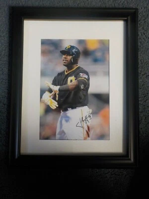 🔥 Pittsburgh Pirates JOSH HARRISON Framed Autograph Signed Matted Photo 🔥 - Image 1 of 2