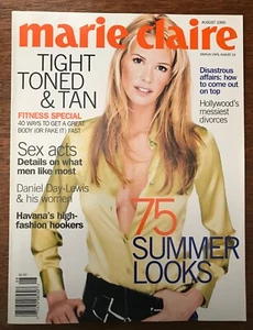 Elle Macpherson - Marie Claire - August 1995, William Baldwin, Daniel Day-Lewis - Picture 1 of 16