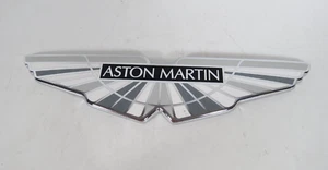 Rare Aston Martin Emblem 7" Front Hood Badge Sign Symbol Logo Metal Genuine OEM - Picture 1 of 6