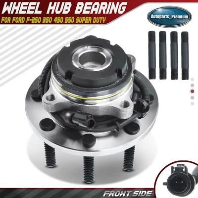 前轮轮毂轴承组件适用于福特 f-250 350 450 550 Super Duty 1999 - 2004 — 第 1/4 张图片