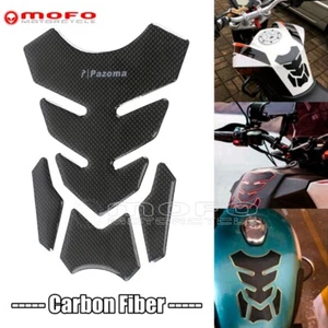 Almohadilla protectora de tanque de fibra de carbono para Honda Yamaha BMW Real Ultra - Imagen 1 de 8
