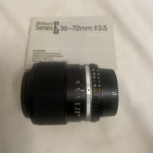 Nikon 36-72mm F3.5 AI-S Series E Zoom Lens AIS GREAT CONDITION