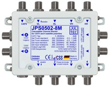 Jultec JPS0502-8M - 8x Receiver im Einkabelmodus für Sat