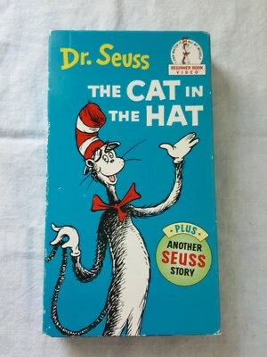 Dr Seuss VHS Cat in the Hat Beginner Book Vid Maybe You Should Fly a Jet Tested - Image 1 of 4