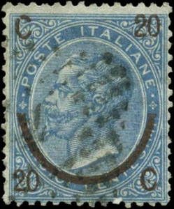 Italy  Scott #34a Used  Type II - Picture 1 of 1