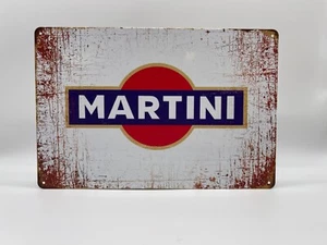 Blechschild Martini 20x30cm Nostalgie Retro Reklame Vintage Deko Geschenk Bar - Bild 1 von 1