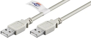 2m USB 2.0 Kabel Datenkabel USB A zu USB A 2.0 Verbindungskabel PC Computer - Bild 1 von 3