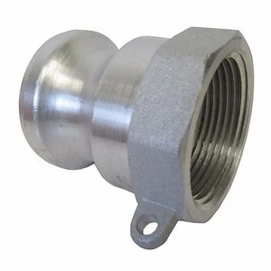 Nuovo raccordo camblocco alluminio 100 A 1"" adattatore maschio X 1"" femmina NPT - Foto 1 di 7