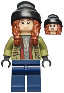 LEGO Minifigure: Maisie Lockwood with Black Beanie (jw078, Jurassic World 76946) - Picture 1 of 1