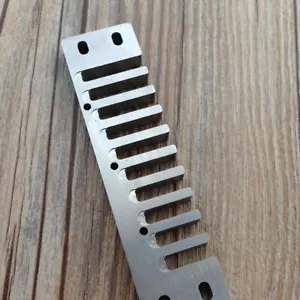 Handgefertigte Pure Ti 10-Loch Blues Mundharmonika Kamm für MB1896 MBD MBC General - Bild 1 von 11