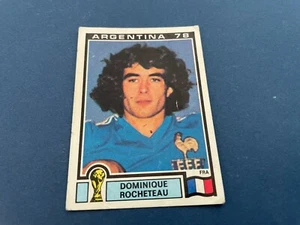 PANINI ARGENTINA 78 FRANCIA ROCHETEAU N 91 CON VELINA ORIGINALE - Picture 1 of 2