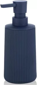 Small Soap Dispenser for Bathroom and Kitchen, Modern Farmhouse Striped Style - Picture 1 of 6