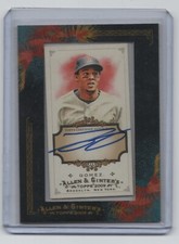 2009 Topps Allen & Ginter's Framed Mini Auto Carlos Gomez #AGA-CG Auto