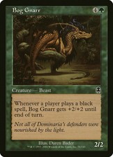 MTG NM Bog Gnarr - APC Apocalypse - Near Mint- Magic The Gathering