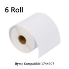 6 Rolls 220/Roll 4X6 Thermal Shipping Postage Labels 1744907 Dymo 4XL Compatible