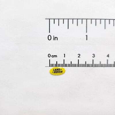 RC 1/10 Land Rover Handmade Scale Emblem Badge TRX4 D110 Discovery Defender d90 - Image 1 of 4