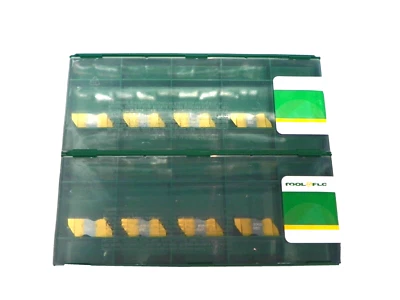 10pcsTool Flo FLG 3062R GP50 Top Notch Coated Carbide Grooving Inserts NG 3062R - Image 1 of 4