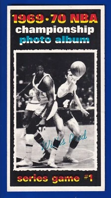 FOTO CAMPEONATO WILLIS REED JERRY WEST 1970-71 TOPPS #168 EN MUY BUEN ESTADO-EX BONITAS ESQUINAS  Foto 1 de 2