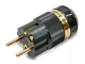 IeGO 8055-Cu Pure Copper Hi-End SCHUKO Power Plug - Picture 1 of 1