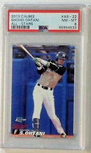 SHOHEI OHTANI CALBEE  2013 ALL-STARS #AS-22 ROOKIE RC PSA 8 - Picture 1 of 2