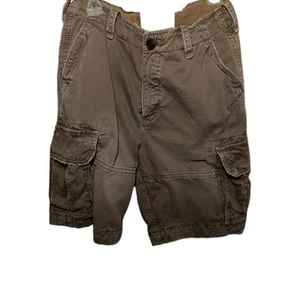 Abercrombie Kids Boys Green Sz 12 Cargo Shorts - Picture 1 of 11