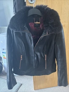 Ted Baker Women's Leather Jacket - Picture 1 of 9