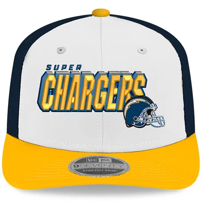 Los Angeles Chargers New Era Super Chargers 9SEVENTY Adjustable Snapback Hat Cap - Image 1 of 4