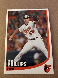 Evan Phillips Baltimore Orioles Team Issued Postcard Sized Photo - Picture 1 of 2