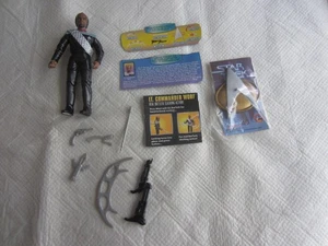 Playmates Toys Star Trek 1997, serie Warp Factor: Lt. Comandante Worf - Foto 1 di 3