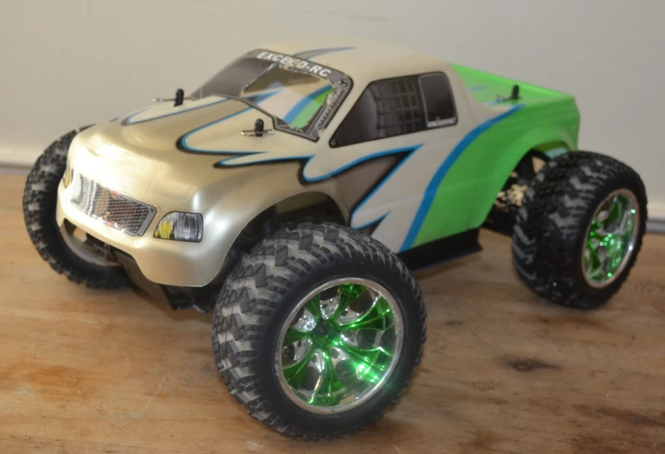 Exceed RC 4WD Nitro Truck Transmitter Glow Plug and Warmer Roto Start - Image 1 of 4