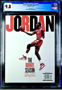 CGC 9.8 Top Pop! - Michael Jordan Chicago Bulls - THE ROOKIE SEASON Magazine - Picture 1 of 5